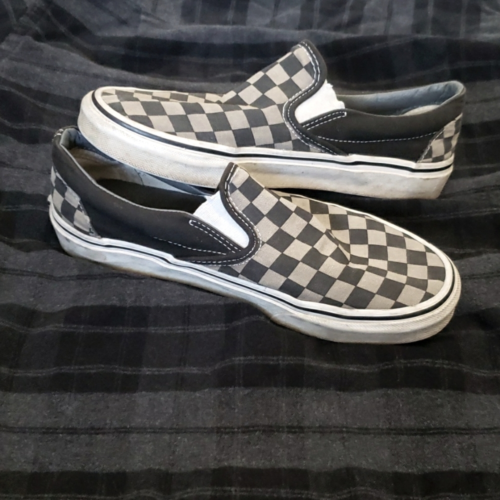 Checkered Vans